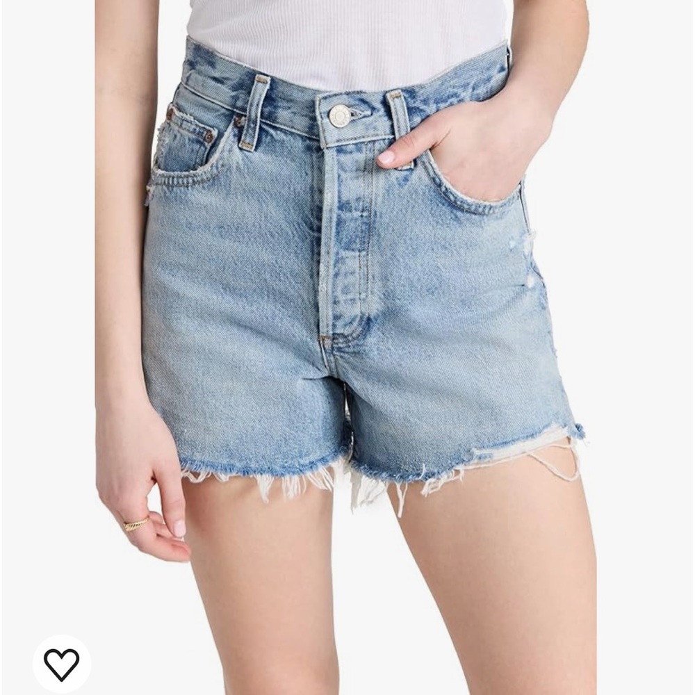 AGOLDE Women's Dee Vintage High Rise Shorts - Size 25
